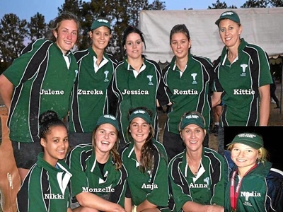 Dames toutrekspan verower goud